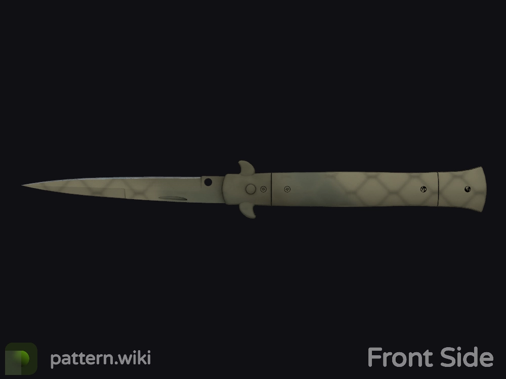 Stiletto Knife Safari Mesh seed 191