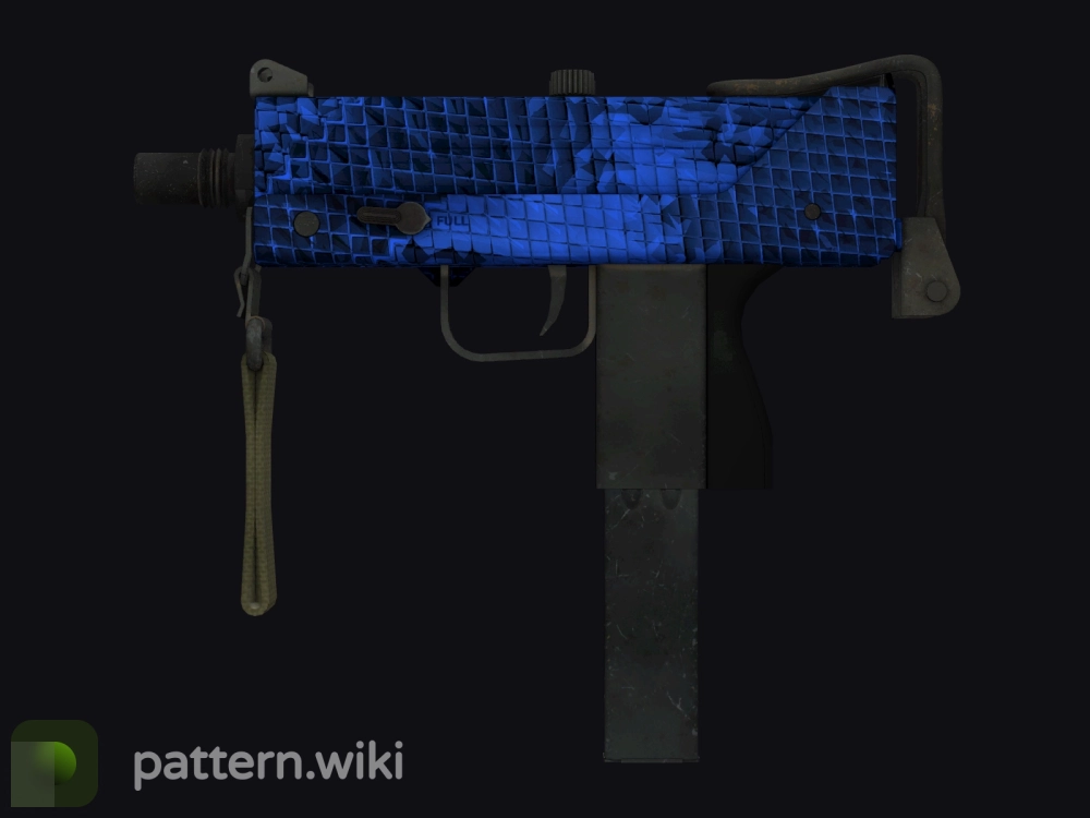 MAC-10 Lapis Gator seed 327