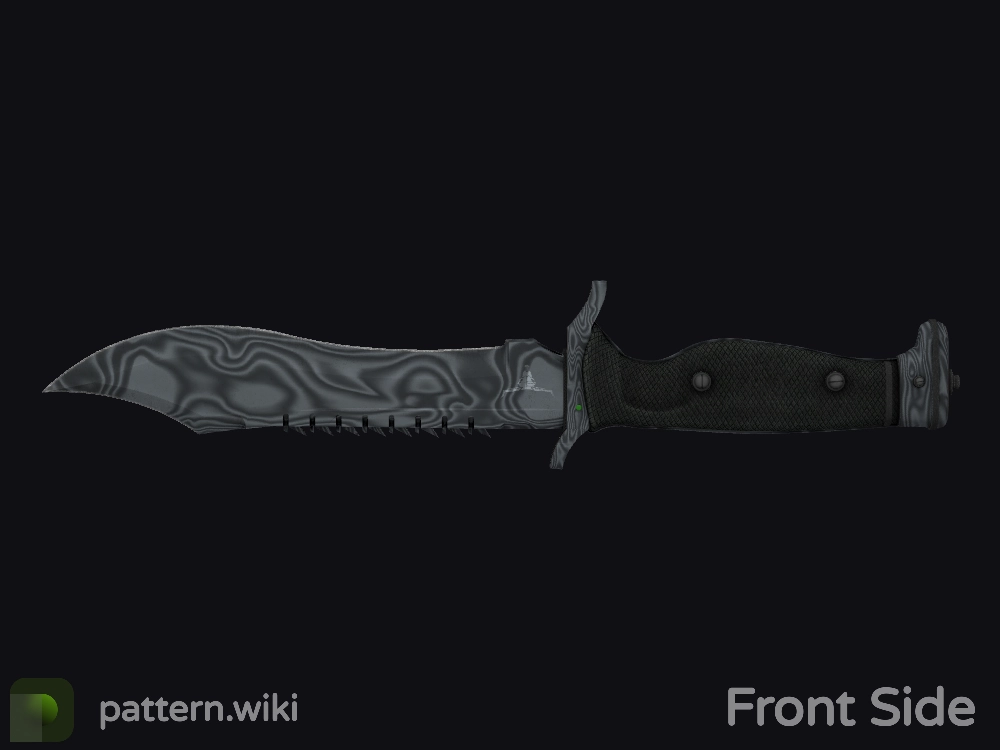 Bowie Knife Damascus Steel seed 424