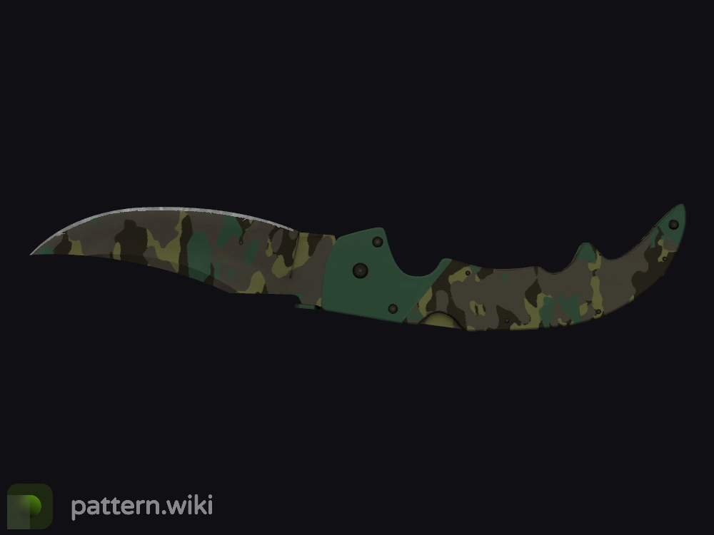 Falchion Knife Boreal Forest seed 229