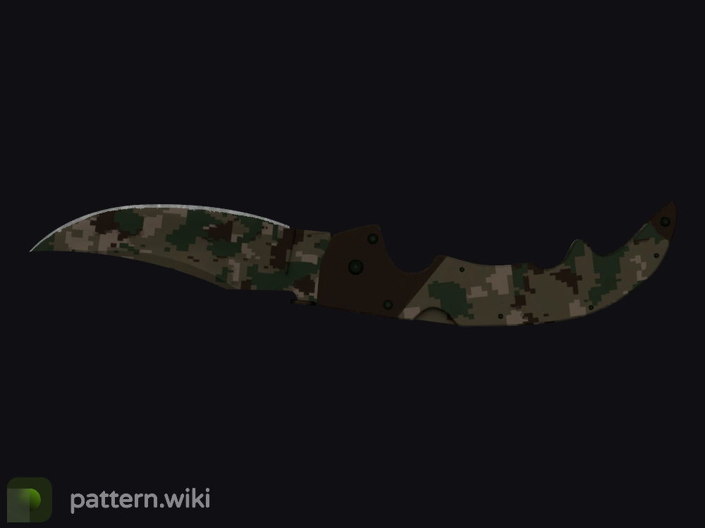Falchion Knife Forest DDPAT seed 44
