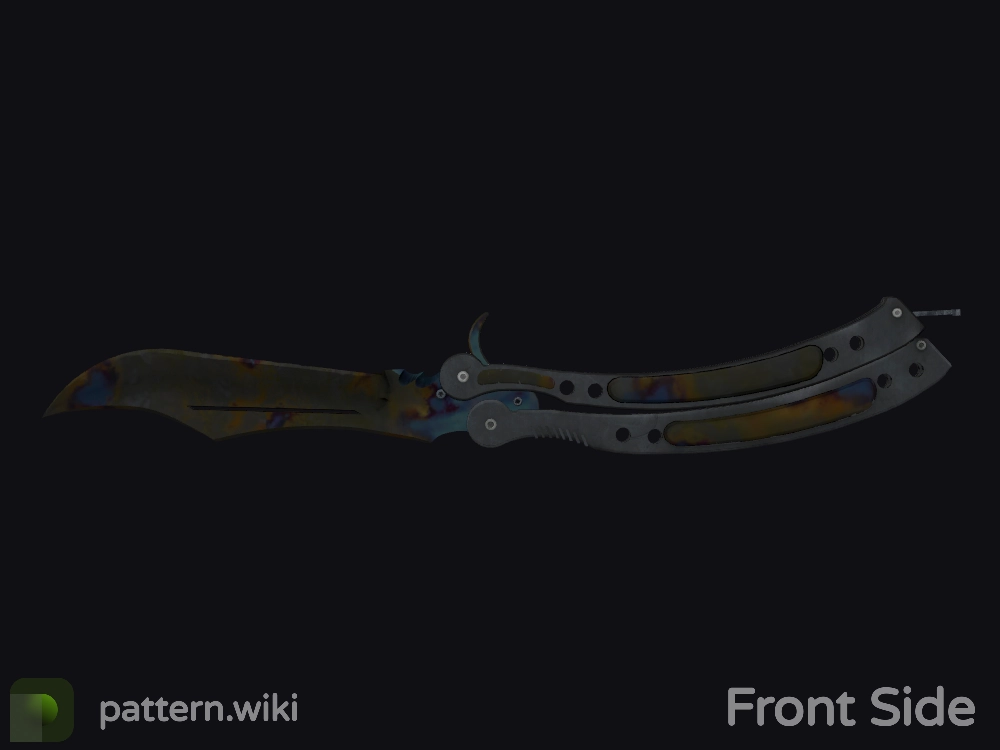 Butterfly Knife Case Hardened seed 385