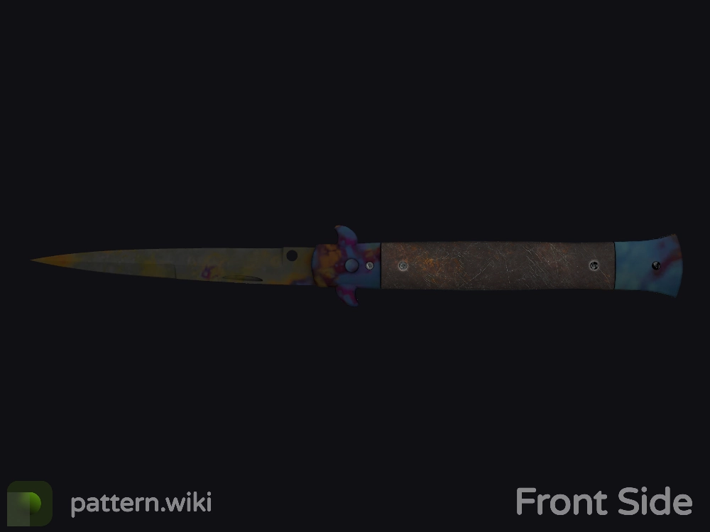 Stiletto Knife Case Hardened seed 157