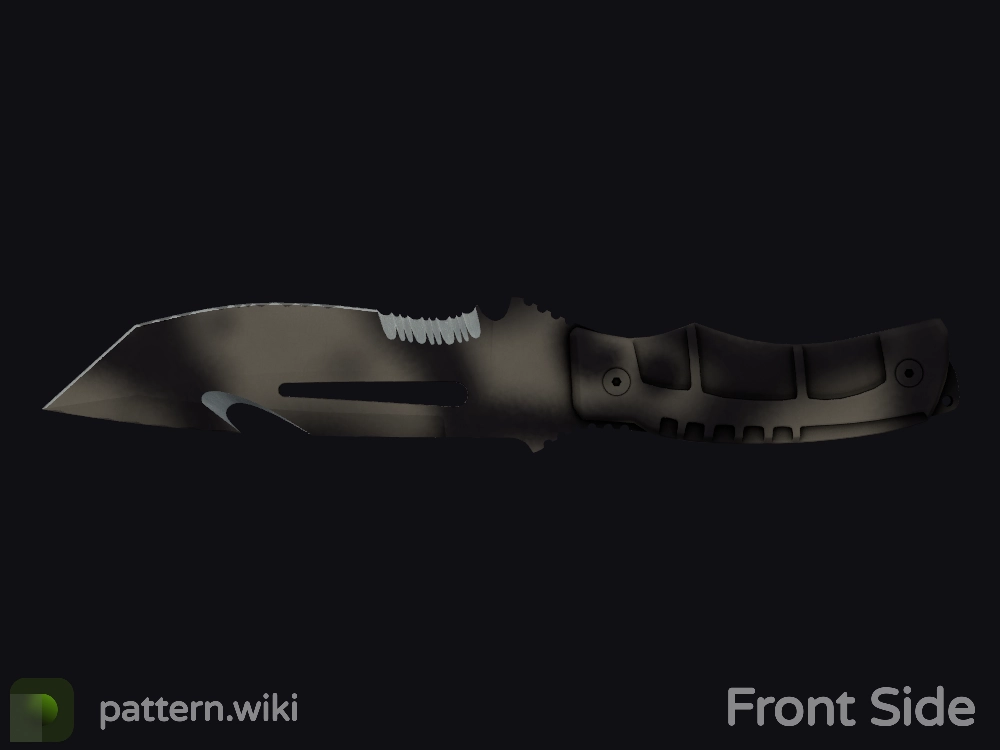Survival Knife Scorched seed 345