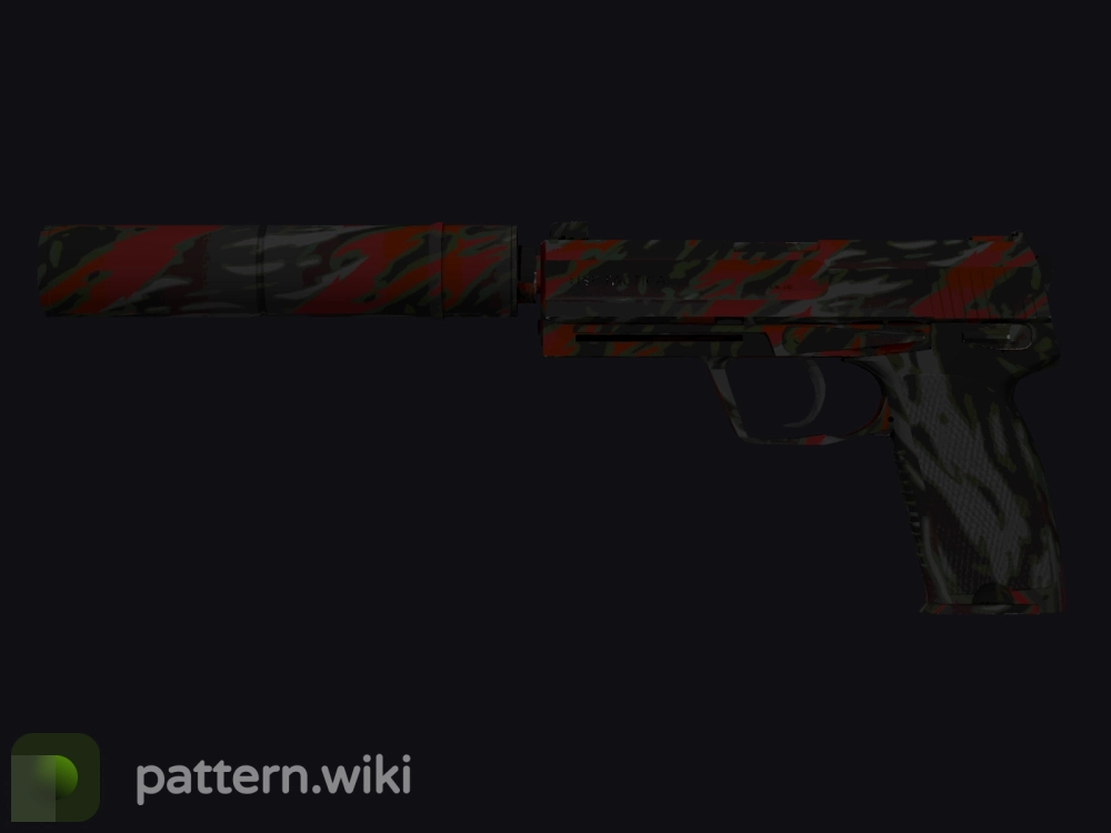 USP-S Blood Tiger seed 327