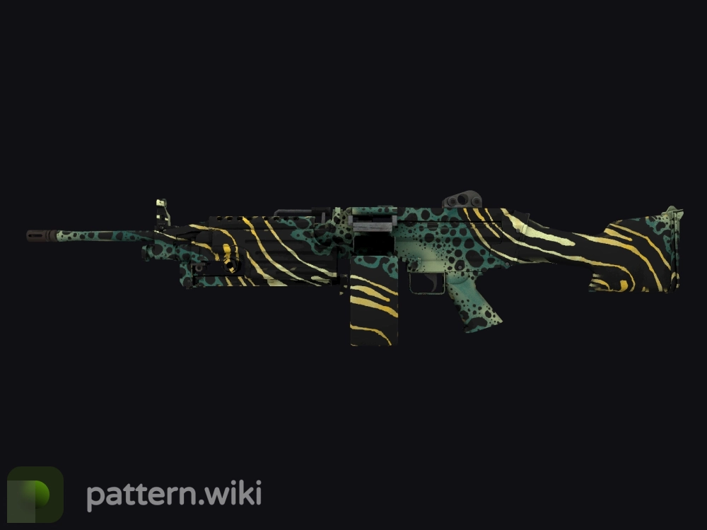 M249 Emerald Poison Dart seed 336