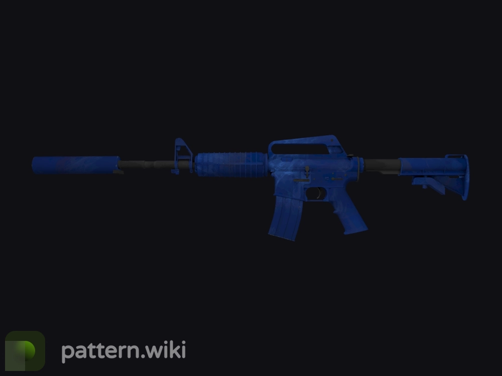 M4A1-S Blue Phosphor seed 599