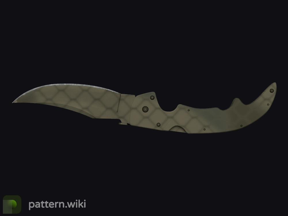 Falchion Knife Safari Mesh seed 47