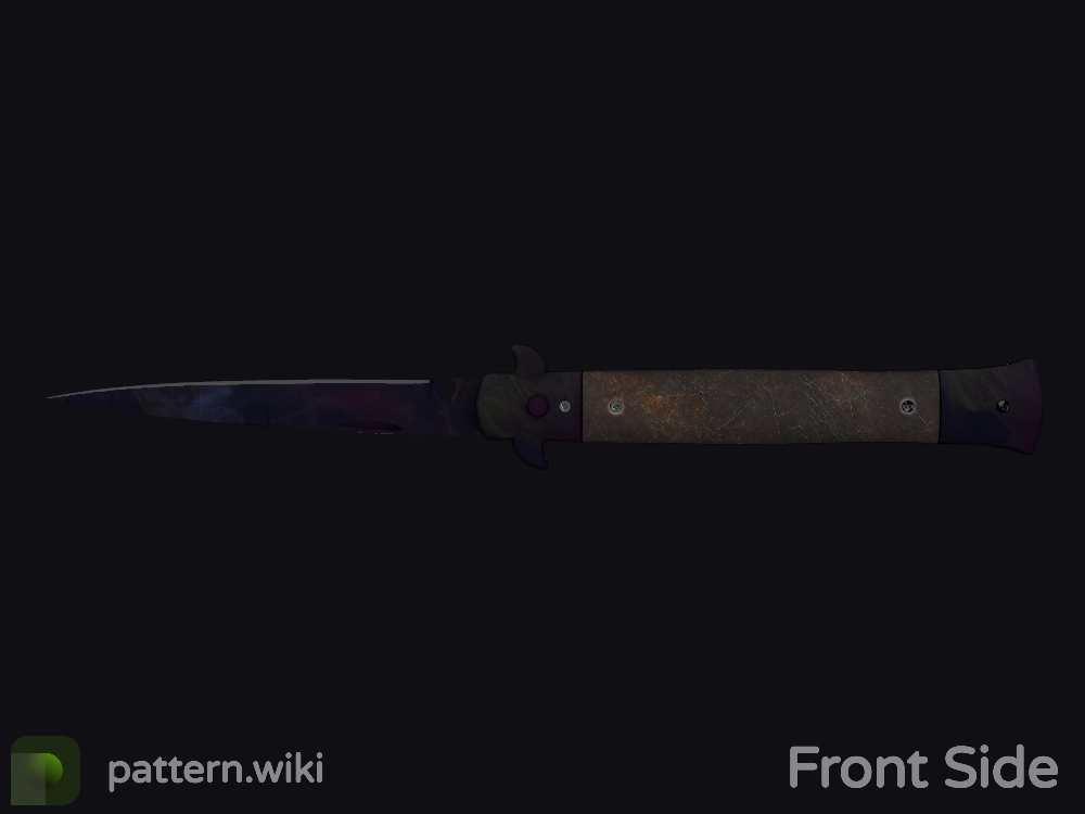 Stiletto Knife Doppler seed 989