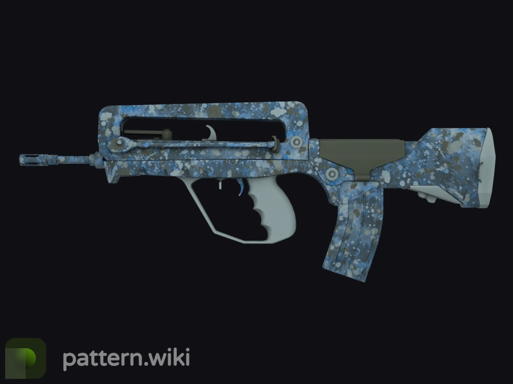 FAMAS Cyanospatter seed 286