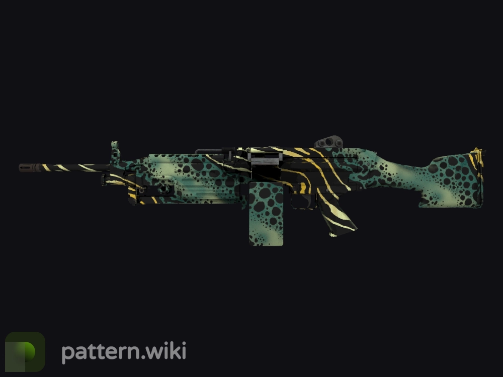 M249 Emerald Poison Dart seed 695