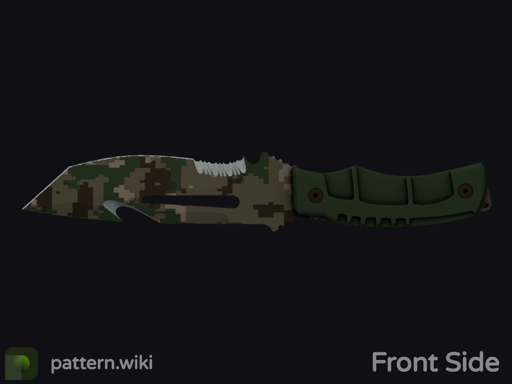 Survival Knife Forest DDPAT seed 247