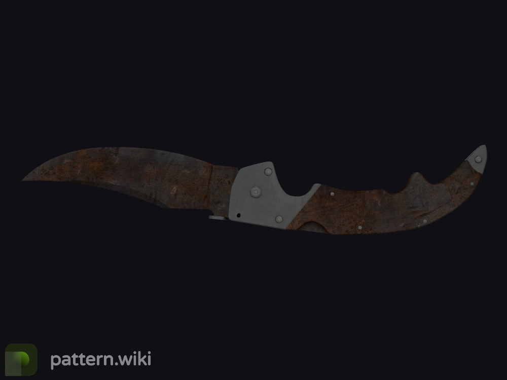 Falchion Knife Rust Coat seed 829