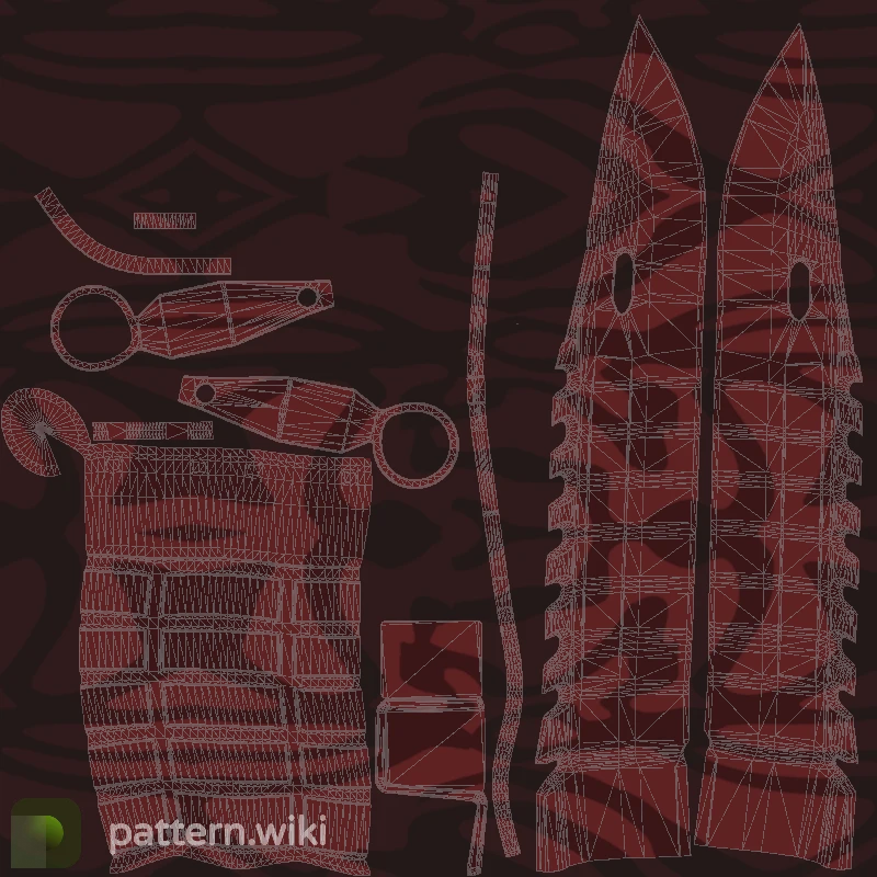 M9 Bayonet Slaughter seed 349 pattern template