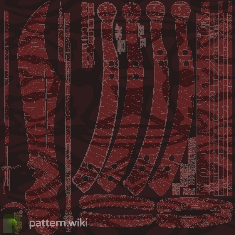 Butterfly Knife Slaughter seed 473 pattern template