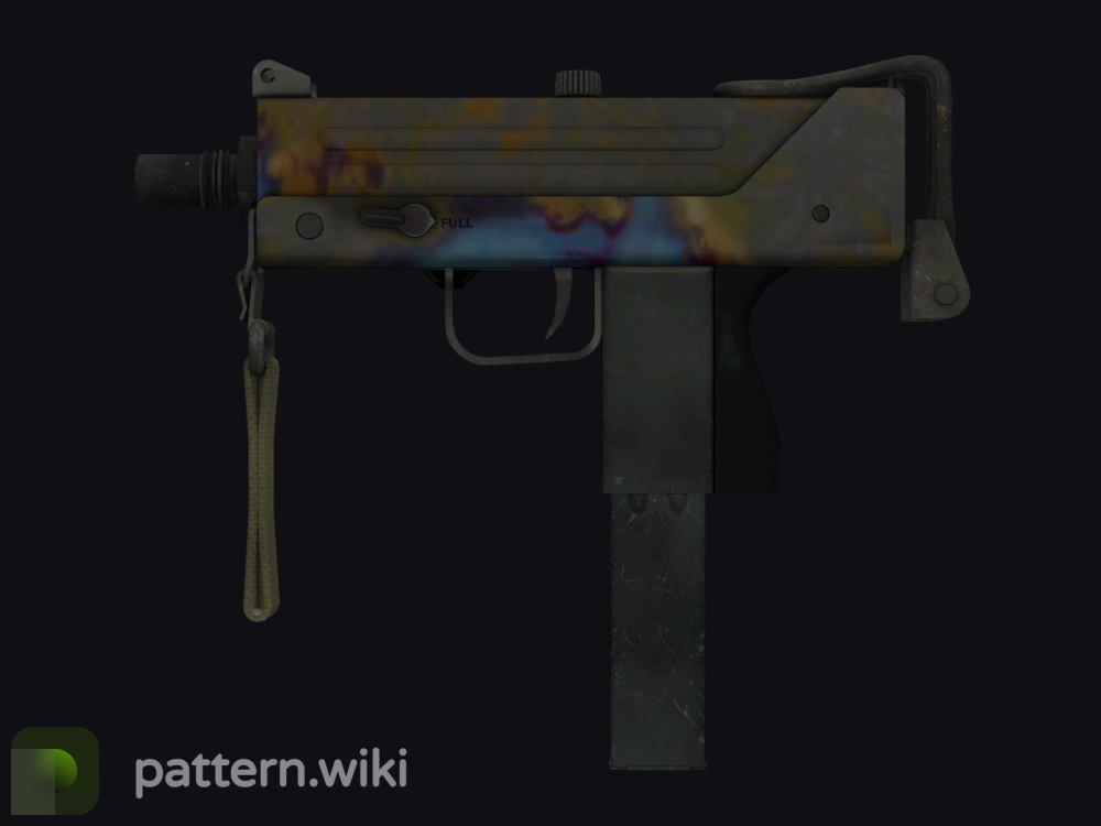 MAC-10 Case Hardened seed 622