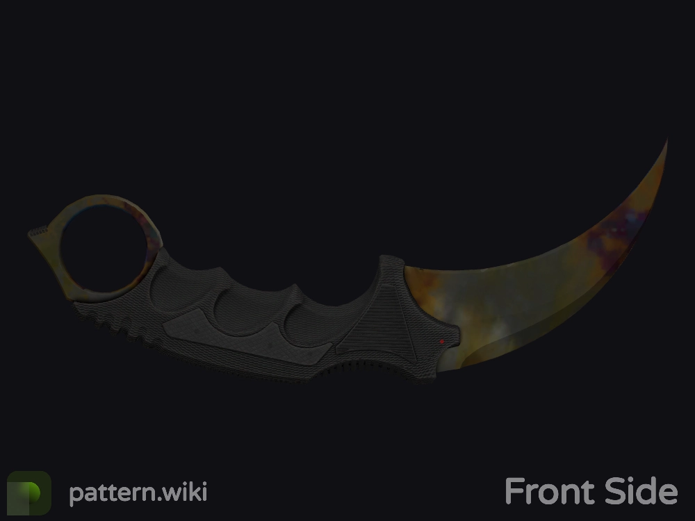 Karambit Case Hardened seed 656