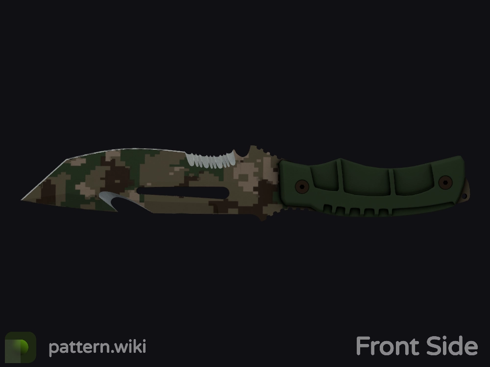 Survival Knife Forest DDPAT seed 365