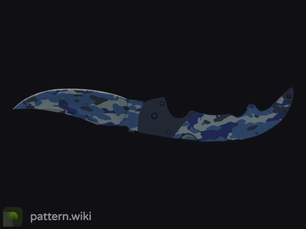 Falchion Knife Bright Water seed 114