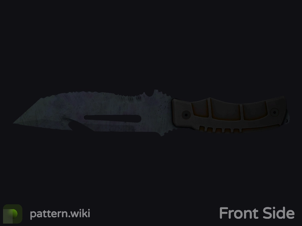 Survival Knife Blue Steel seed 971