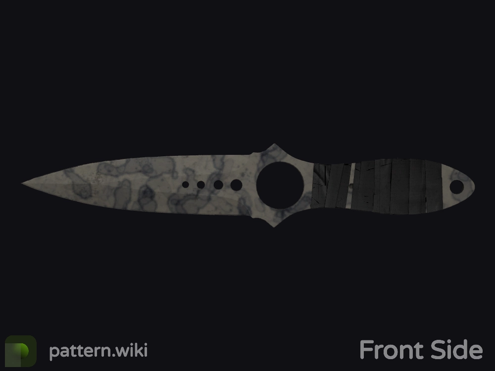 Skeleton Knife Stained seed 446