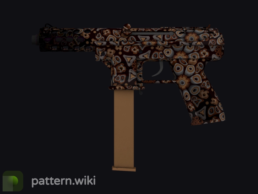 Tec-9 Orange Murano seed 171