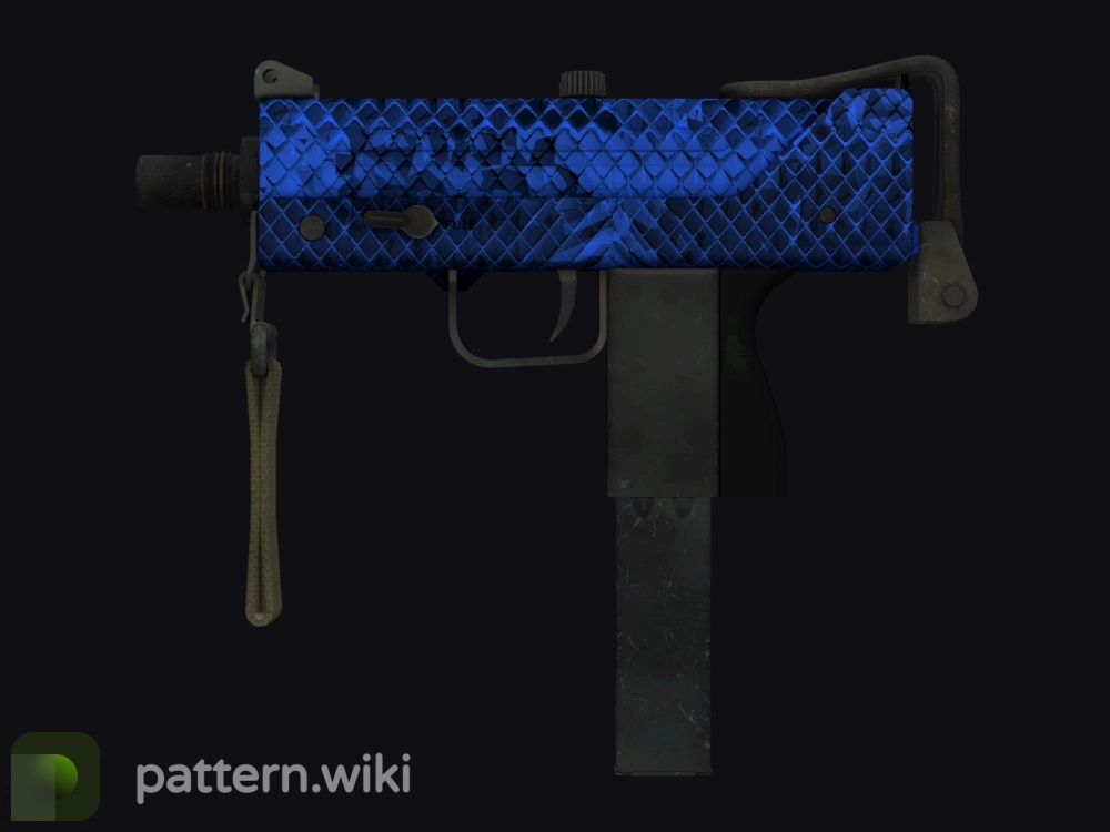 MAC-10 Lapis Gator seed 611