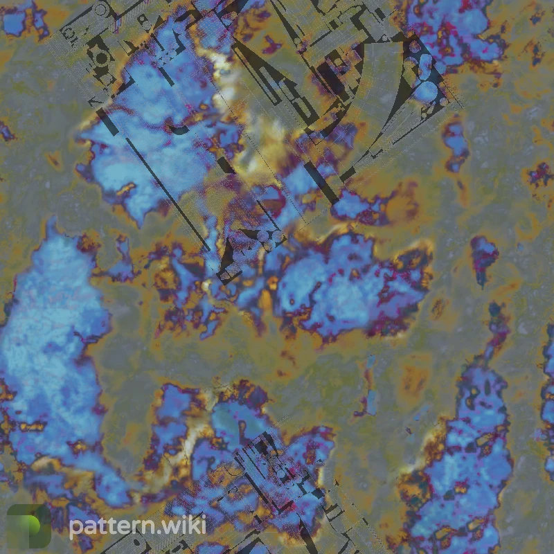 AK-47 Case Hardened seed 526 pattern template