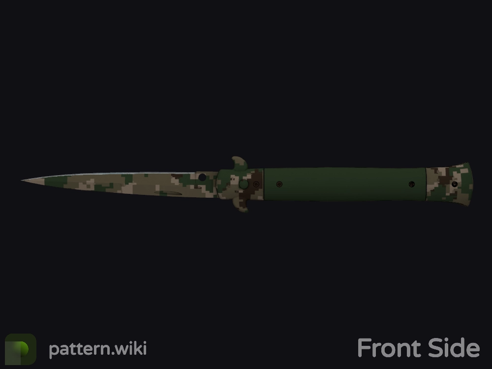 Stiletto Knife Forest DDPAT seed 1000