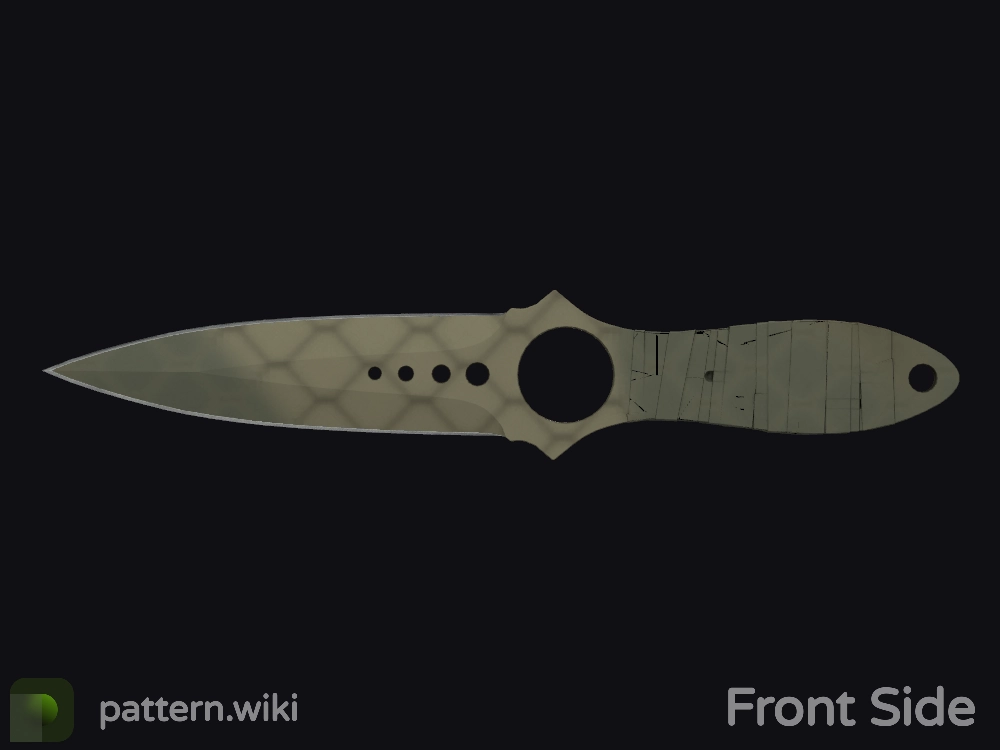 Skeleton Knife Safari Mesh seed 606