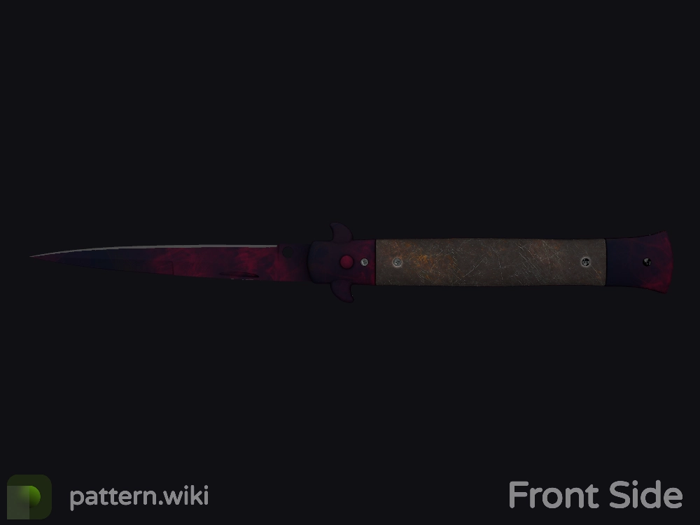 Stiletto Knife Doppler seed 216