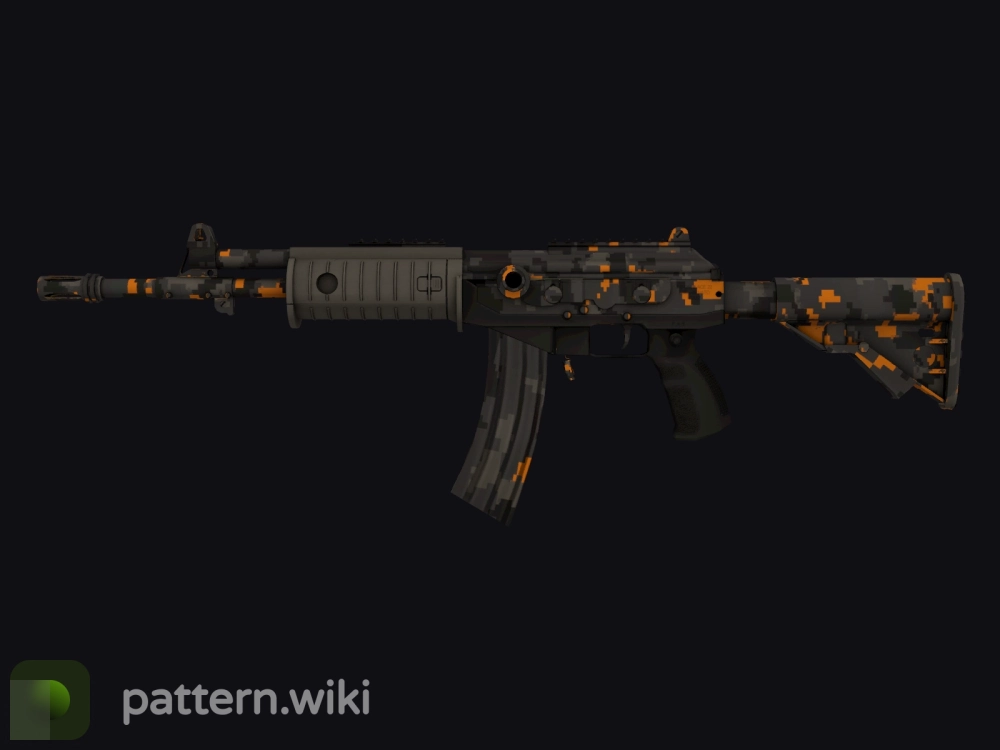 Galil AR Orange DDPAT seed 341