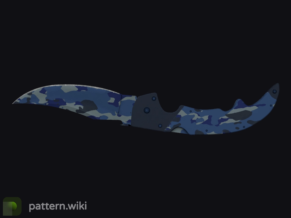 Falchion Knife Bright Water seed 487