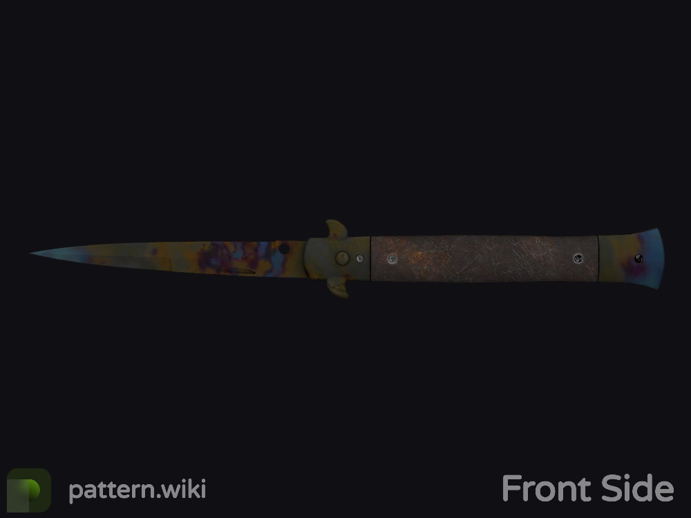 Stiletto Knife Case Hardened seed 114