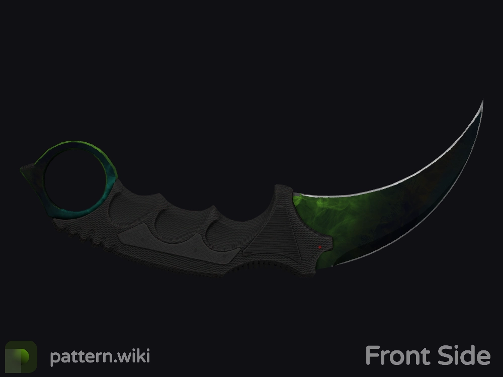 Karambit Gamma Doppler seed 216