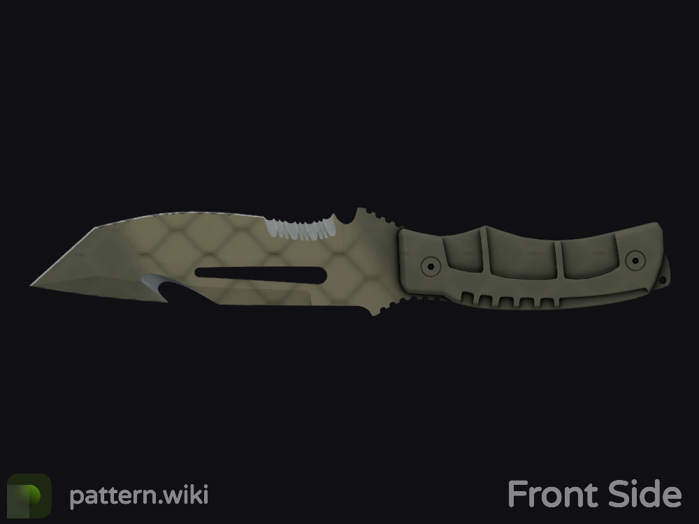 Survival Knife Safari Mesh seed 908