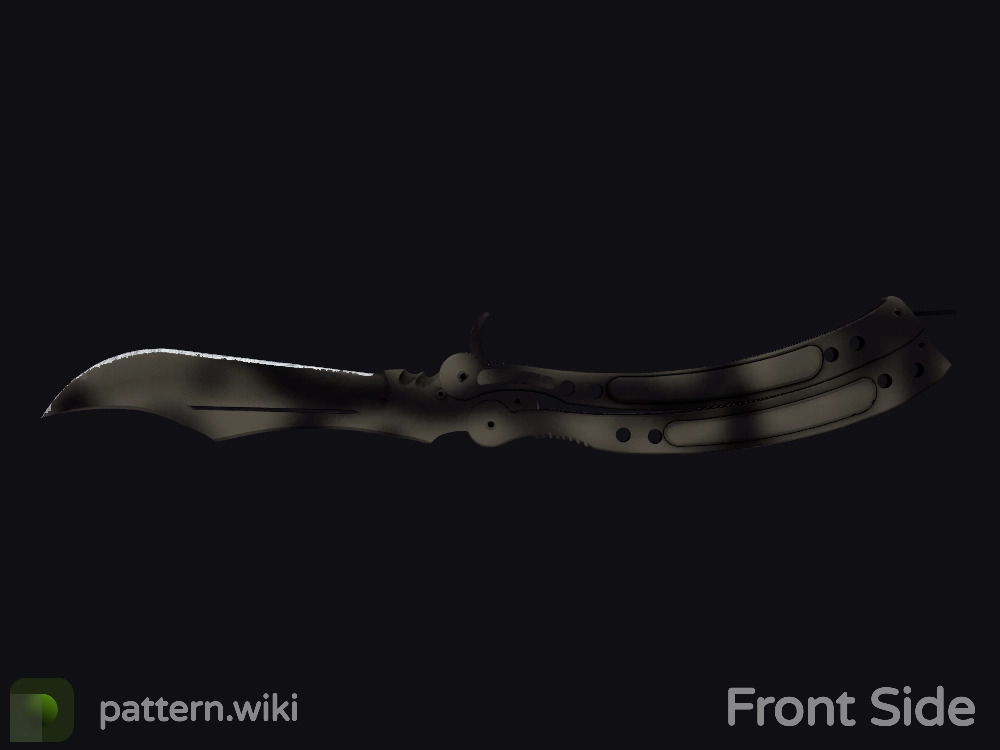 Butterfly Knife Scorched seed 623