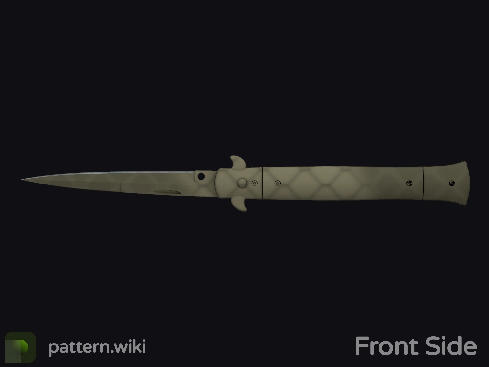 Stiletto Knife Safari Mesh seed 103