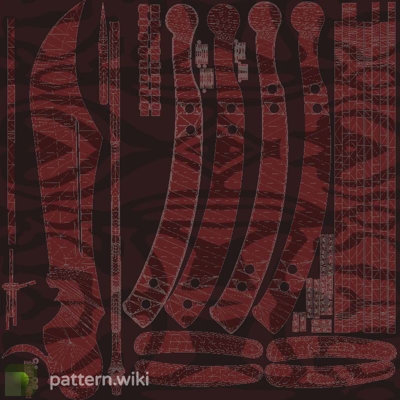 Butterfly Knife Slaughter seed 847 pattern template