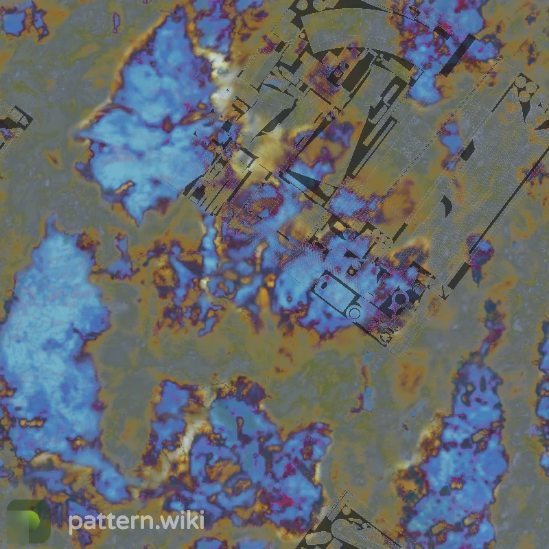 AK-47 Case Hardened seed 765 pattern template