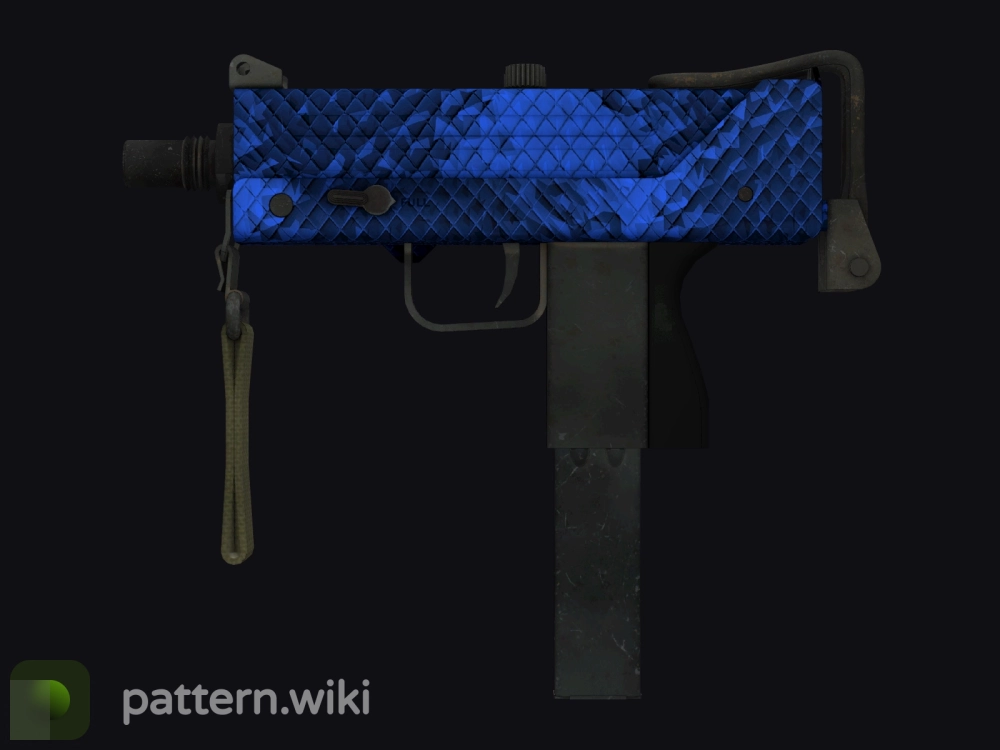 MAC-10 Lapis Gator seed 342