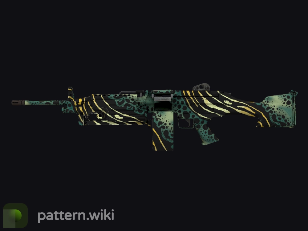 M249 Emerald Poison Dart seed 547