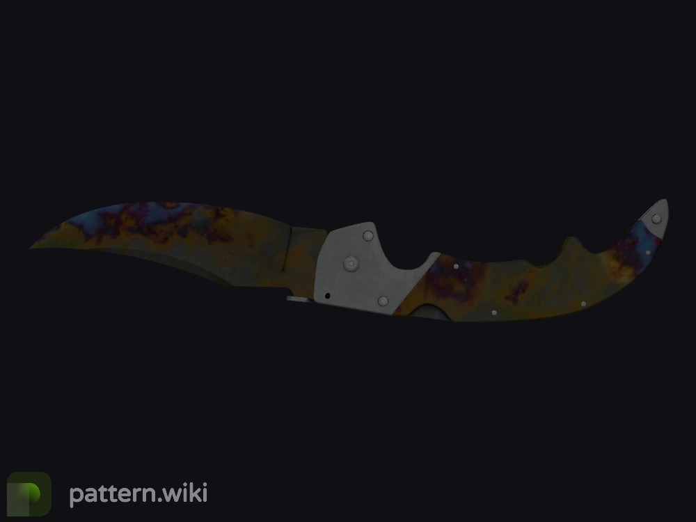 Falchion Knife Case Hardened seed 331