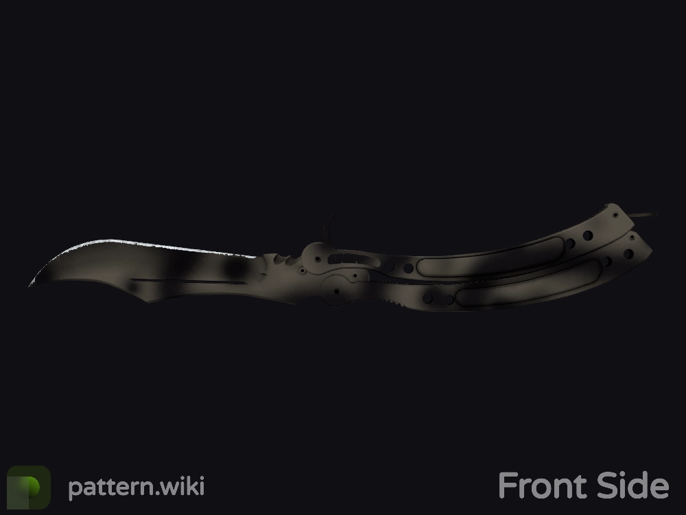 Butterfly Knife Scorched seed 559