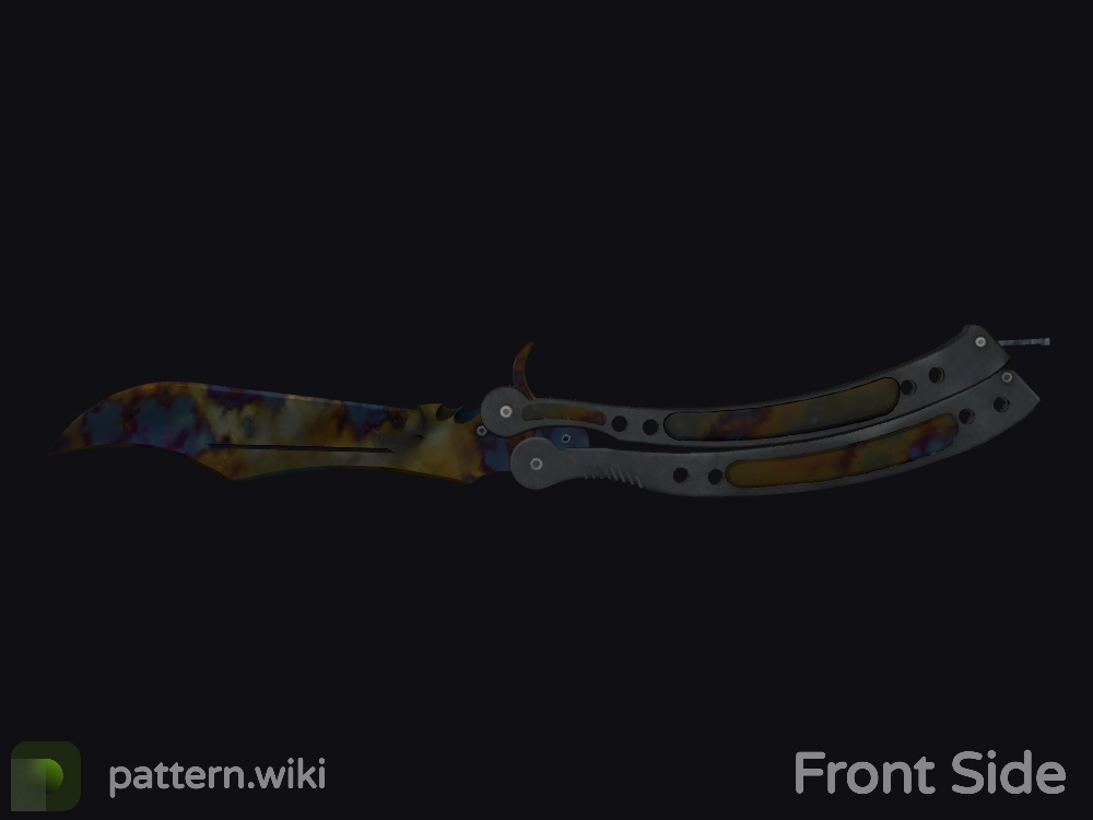 Butterfly Knife Case Hardened seed 736