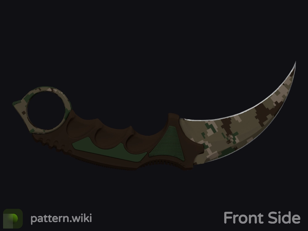 Karambit Forest DDPAT seed 227