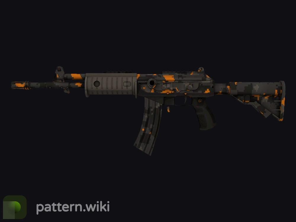 Galil AR Orange DDPAT seed 156