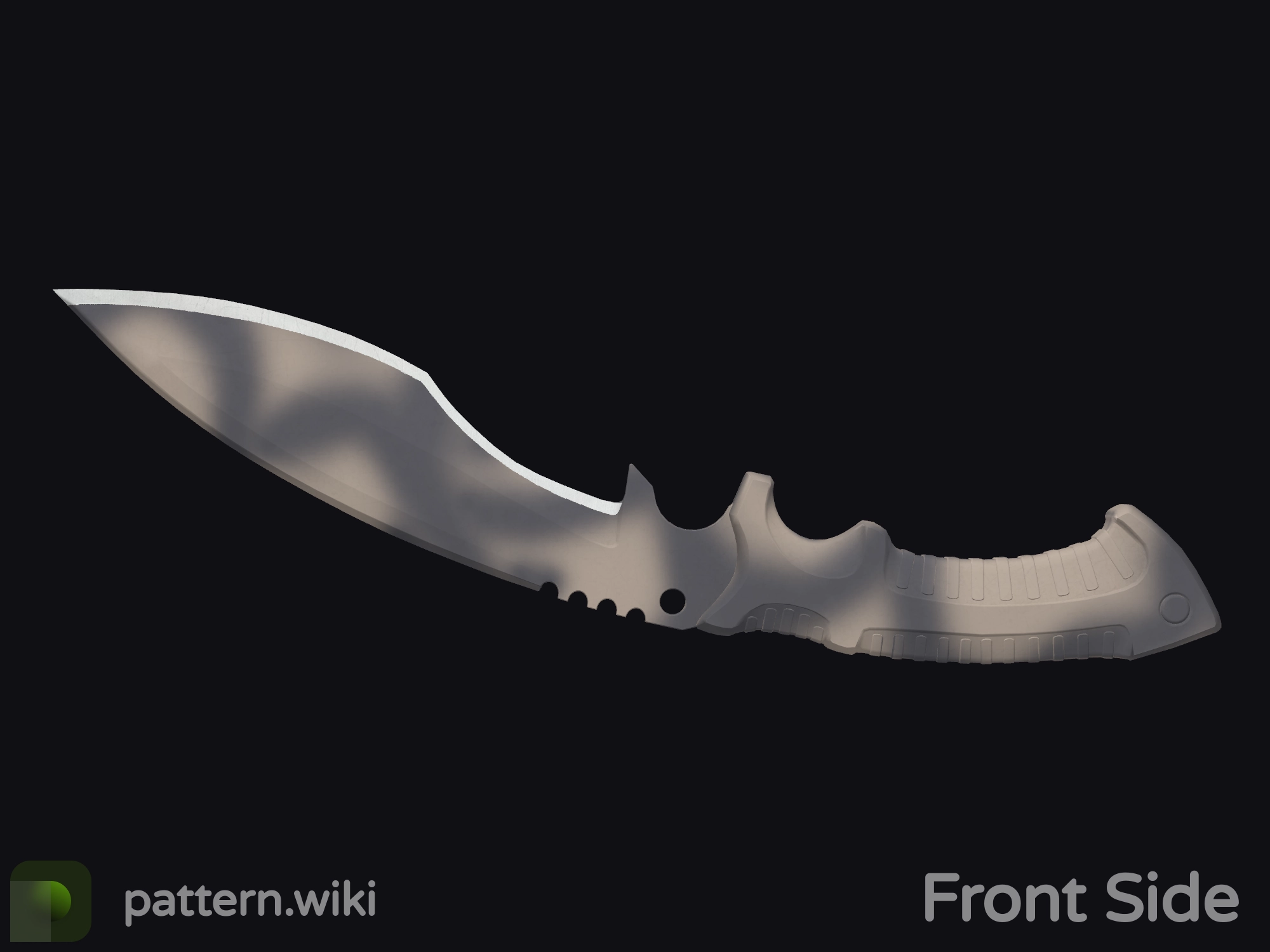 Kukri Knife Scorched seed 232