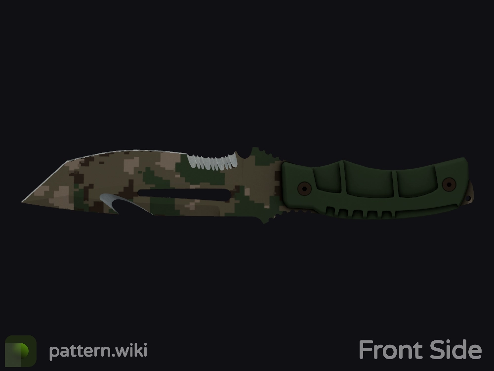 Survival Knife Forest DDPAT seed 25
