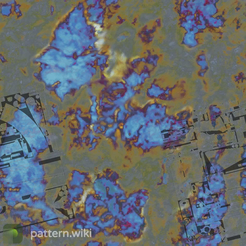 AK-47 Case Hardened seed 618 pattern template